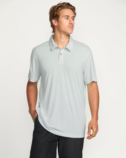 Eclipse Short Sleeve Polo Shirt - Ash Blue | Billabong