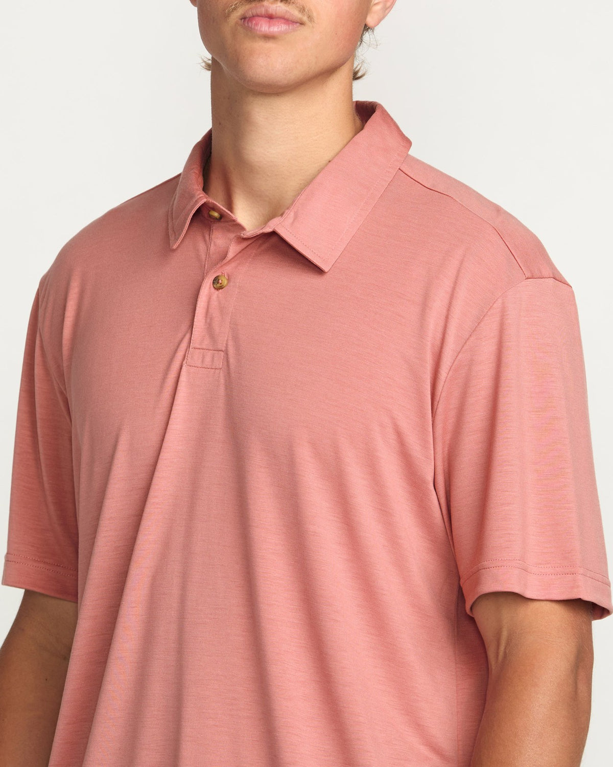 Eclipse Short Sleeve Polo Shirt - Dust Red | Billabong