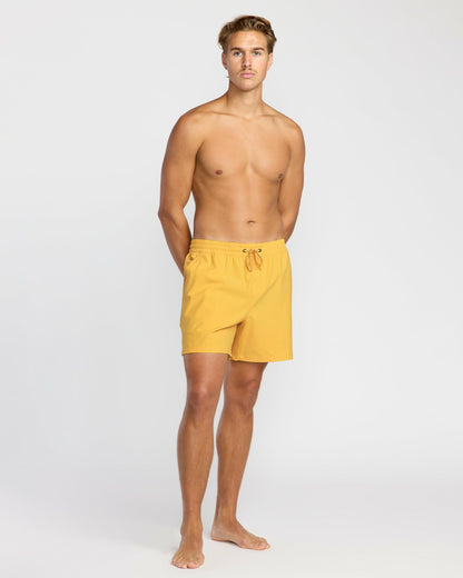 Every Other Day Laybacks 16" Trunks - Dust Yellow | Billabong