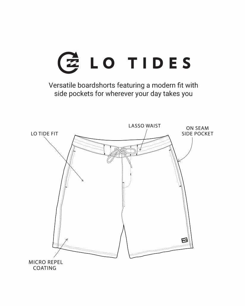 Every Other Day Lo Tide 18" Boardshorts - Black | Billabong