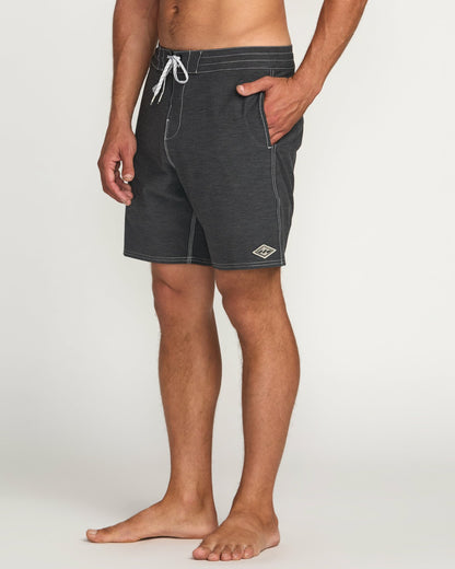 Every Other Day Lo Tide 18" Boardshorts - Black | Billabong
