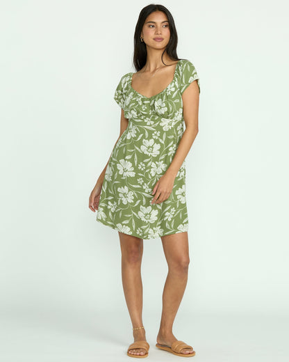 Fall For You Dress - Ranger Green | Billabong