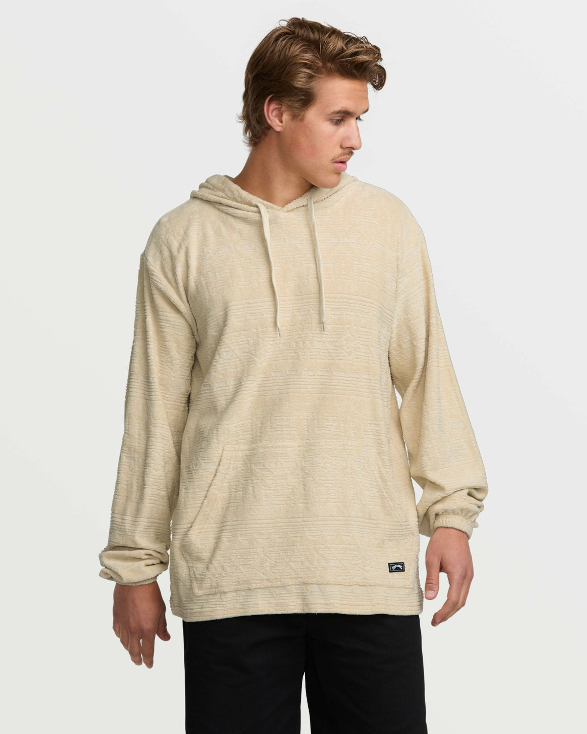 Flecker Jacquard Pullover Sweatshirt - Chino | Billabong