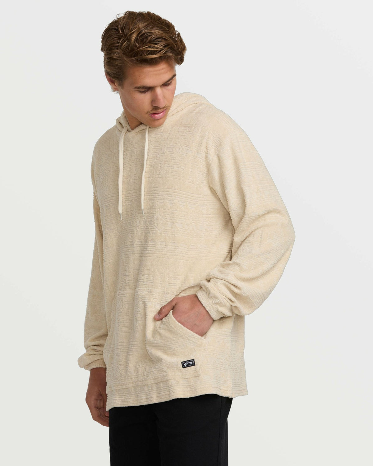 Flecker Jacquard Pullover Sweatshirt - Chino | Billabong