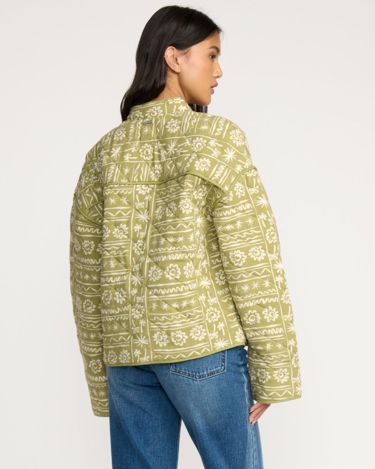 Folk Story Jacket - Green Tea | Billabong