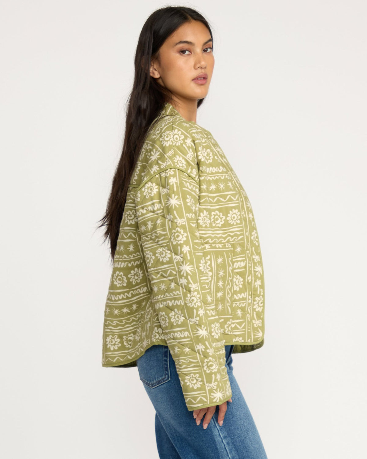 Folk Story Jacket - Green Tea | Billabong
