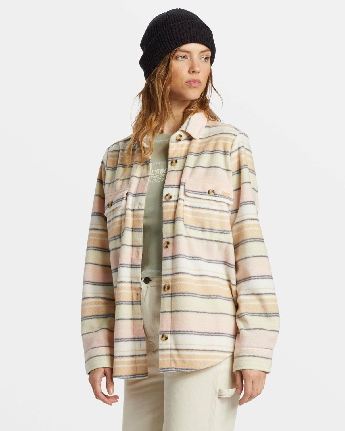 Forge Fleece Flannel - Mountain Rose | Billabong