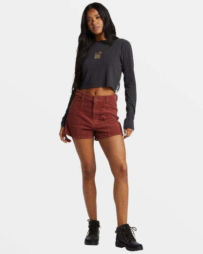 Free Fall Corduroy Shorts - Choc Chip | Billabong