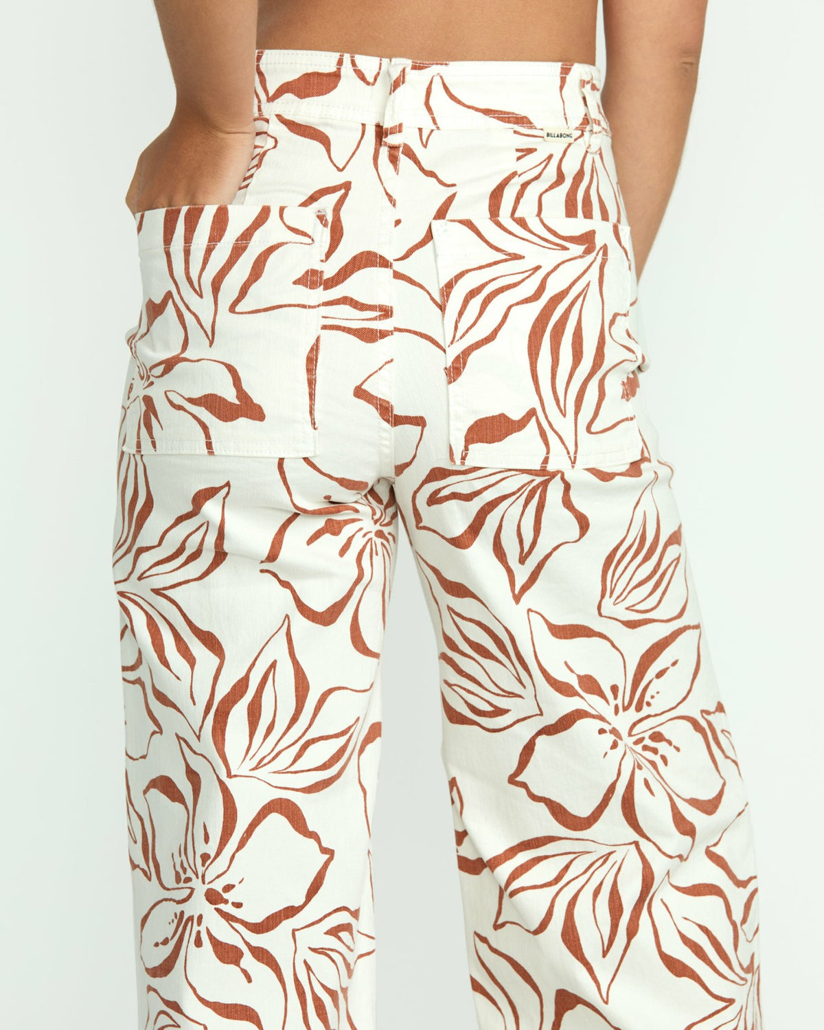 Free Fall Printed Twill Pants - Salt Crystal | Billabong