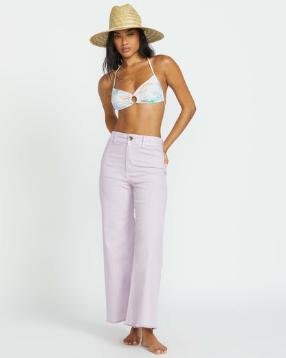 Free Fall High-Waist Pants - Amethyst Smoke | Billabong