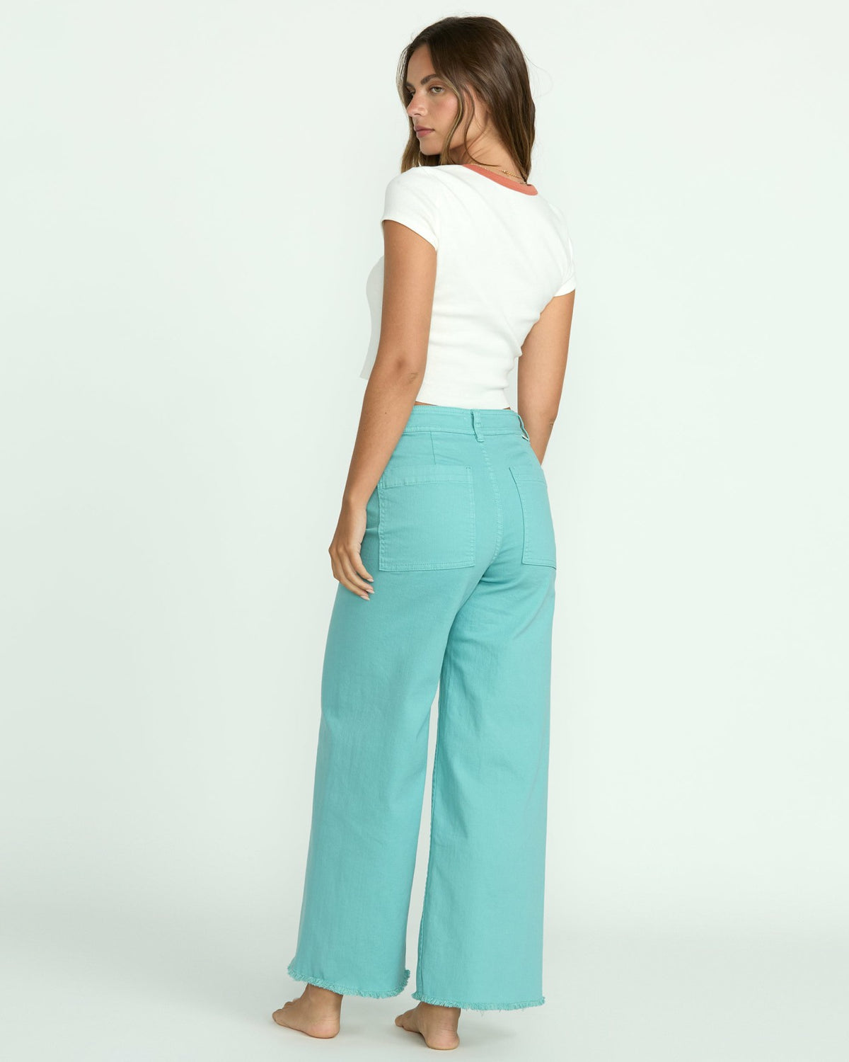 Free Fall High-Waist Pants - Misty Blue | Billabong