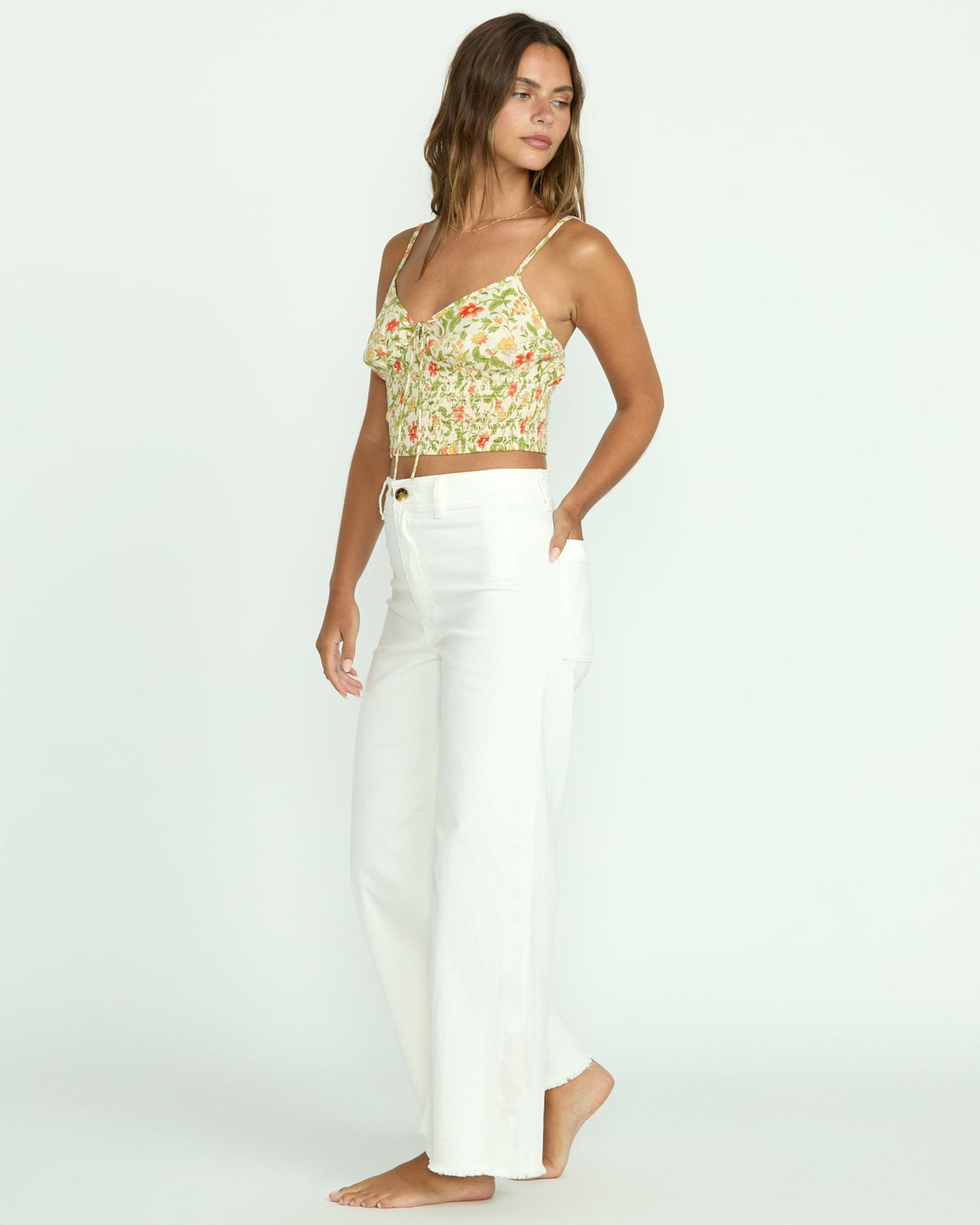 Free Fall High-Waist Pants - Salt Crystal 1 | Billabong