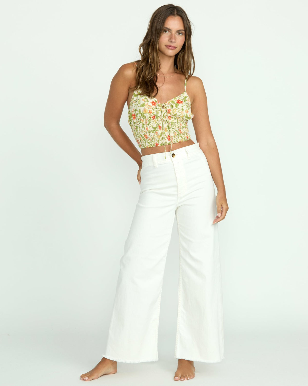 Free Fall High-Waist Pants - Salt Crystal 1 | Billabong