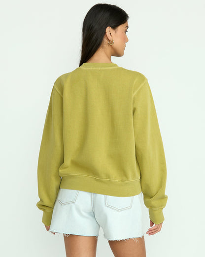 From Paradise Crewneck Sweatshirt - Sea Moss | Billabong