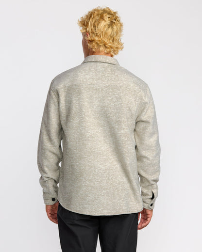 Furnace Long Sleeve Flannel Shirt - Gravel | Billabong