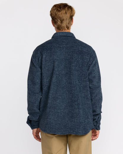 Furnace Long Sleeve Flannel Shirt - Navy | Billabong