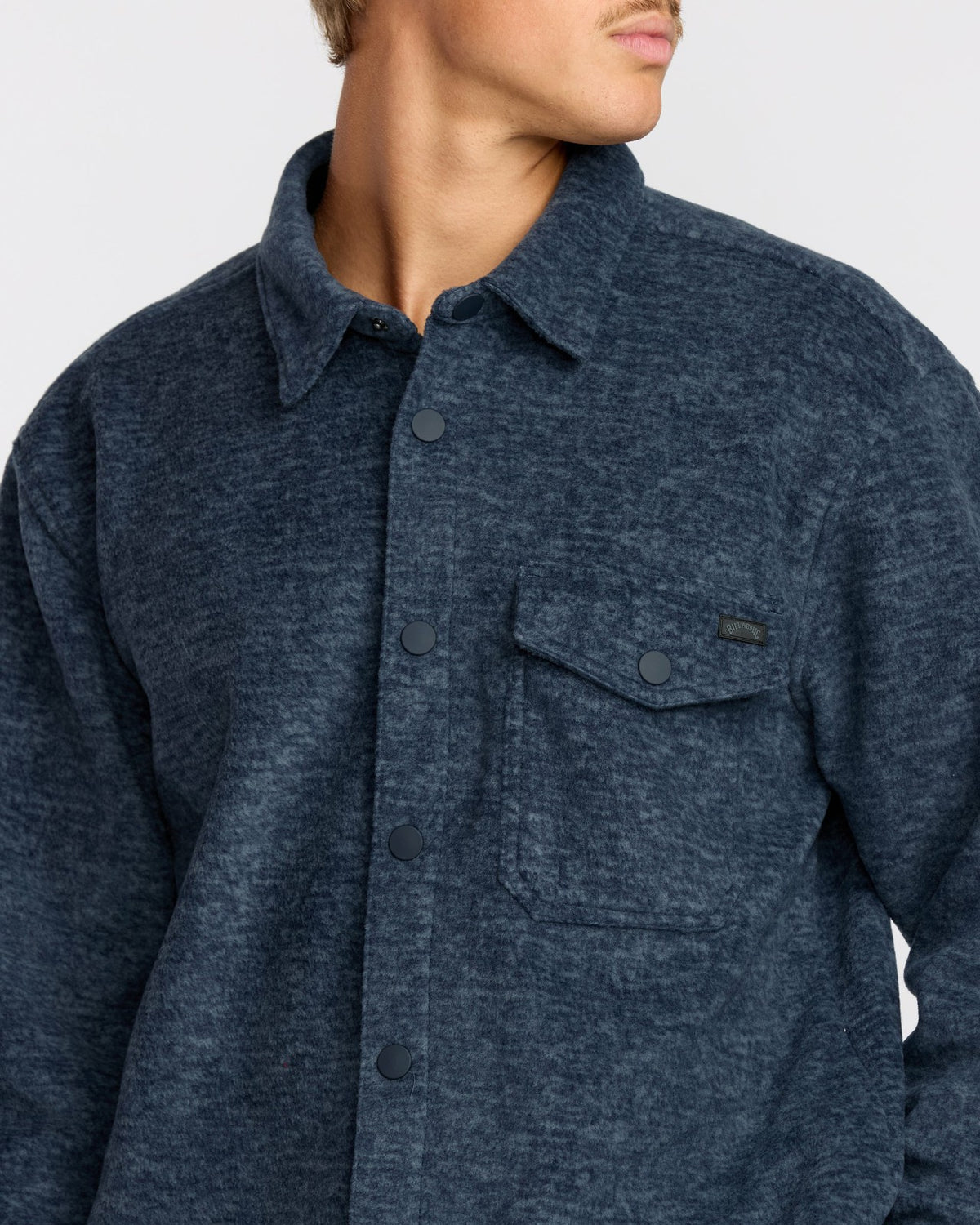 Furnace Long Sleeve Flannel Shirt - Navy | Billabong