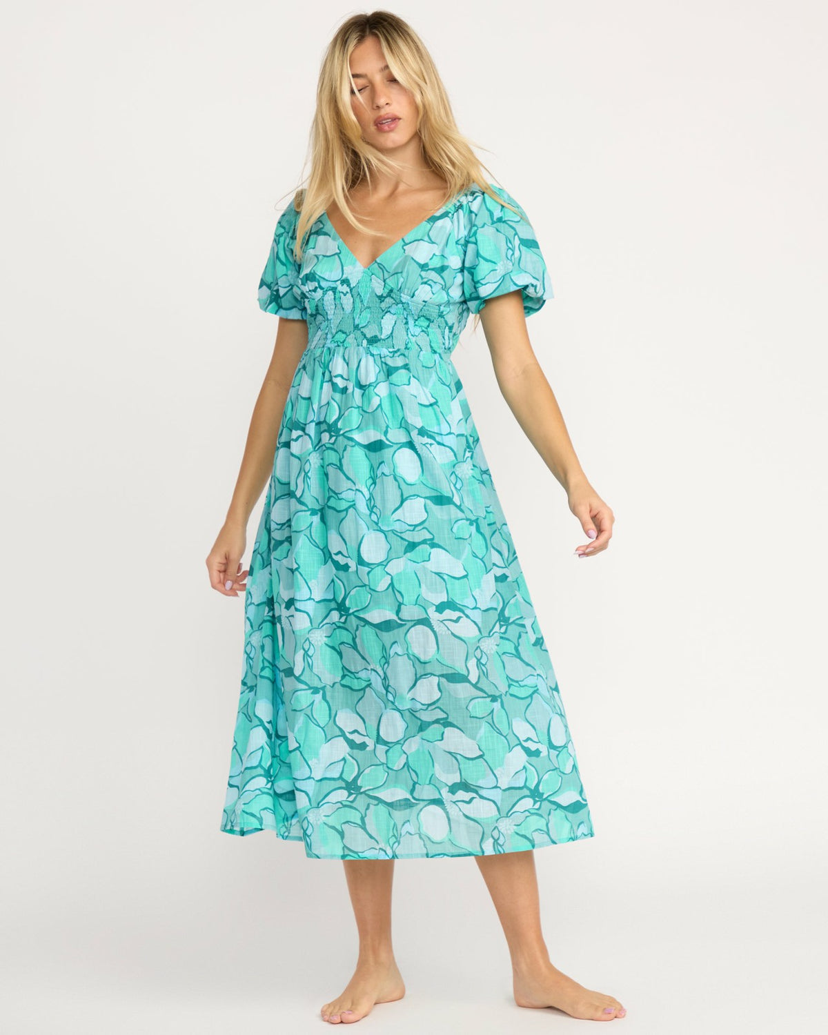 Go Coastal Midi Dress - Blue Bird | Billabong