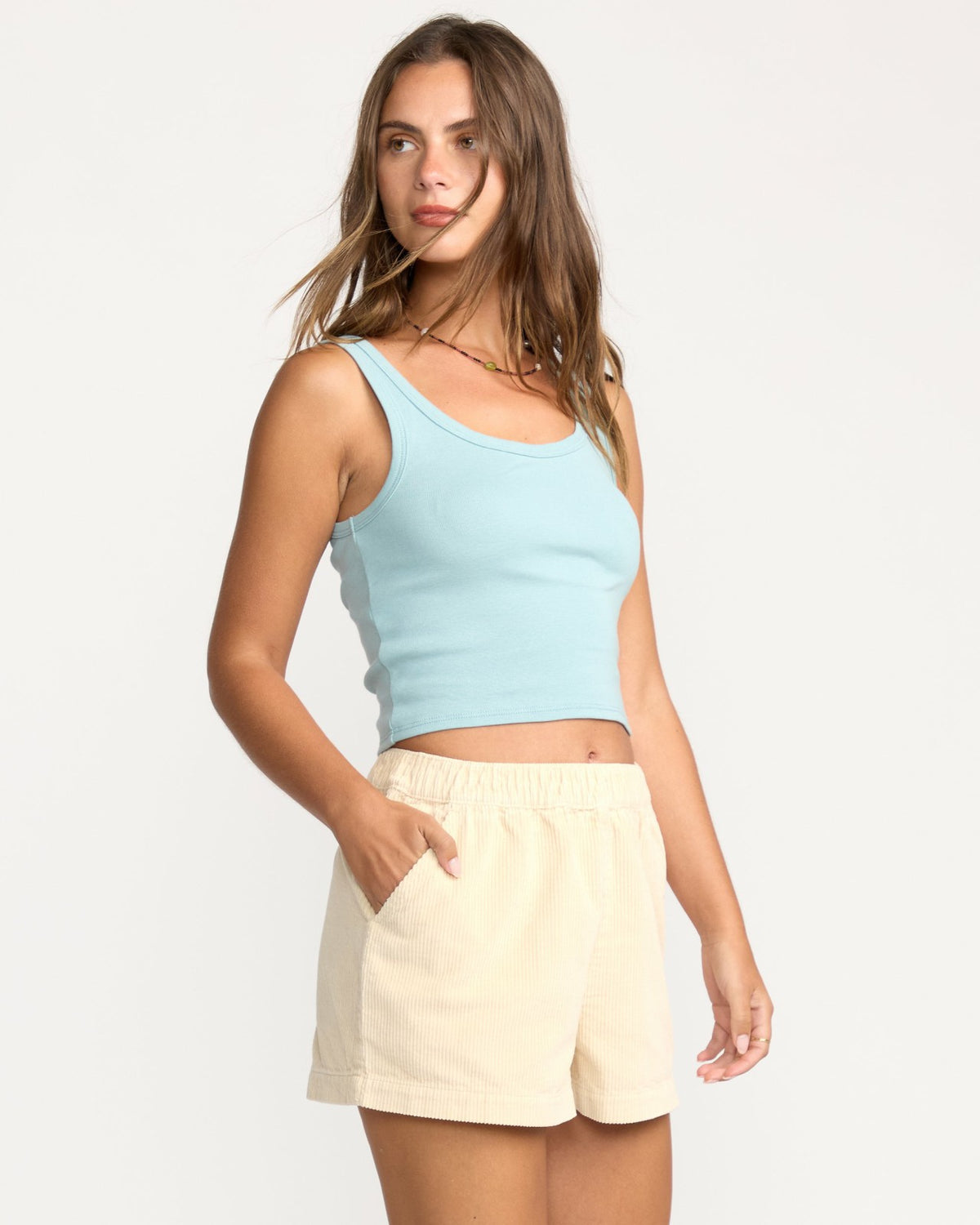 Goddess Knit Tank - Blue Fog | Billabong