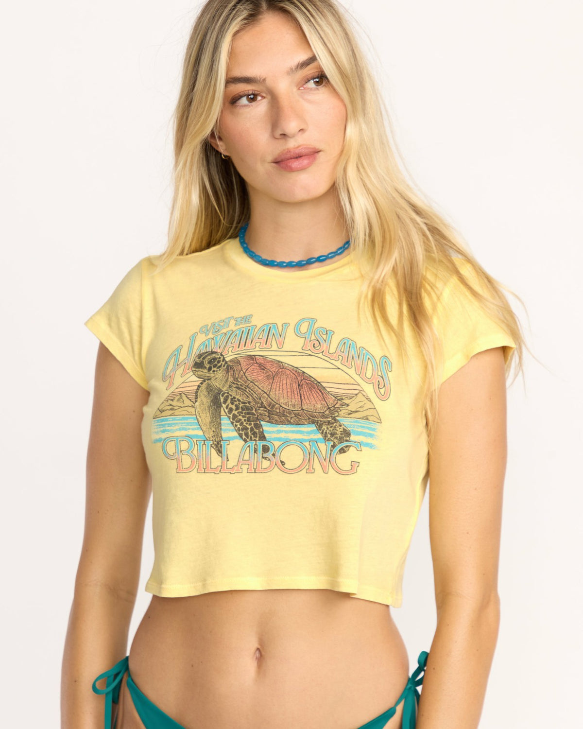 Going On Vacay T-Shirt - Retro Yellow | Billabong