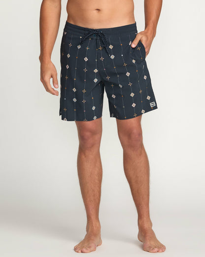 Good Times Lo Tide 18" Boardshorts - Navy | Billabong