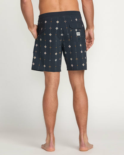Good Times Lo Tide 18" Boardshorts - Navy | Billabong