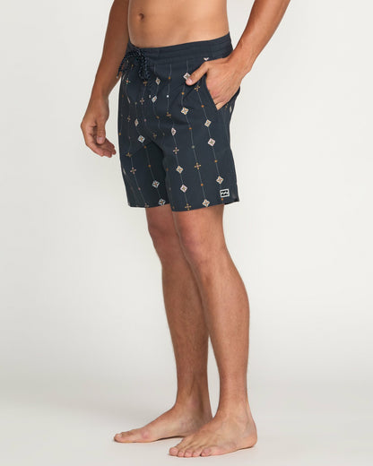 Good Times Lo Tide 18" Boardshorts - Navy | Billabong