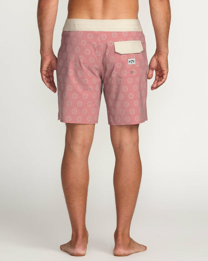 Good Times Pro Performance 18" Boardshorts - Dusty Rose | Billabong