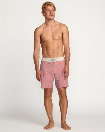 Good Times Pro Performance 18" Boardshorts - Dusty Rose | Billabong
