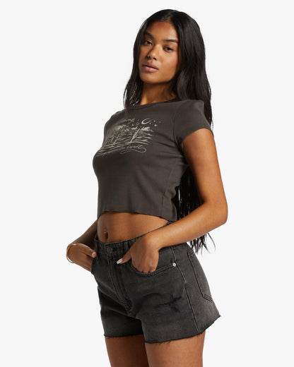 High Tides Denim Shorts - Fade To Black | Billabong
