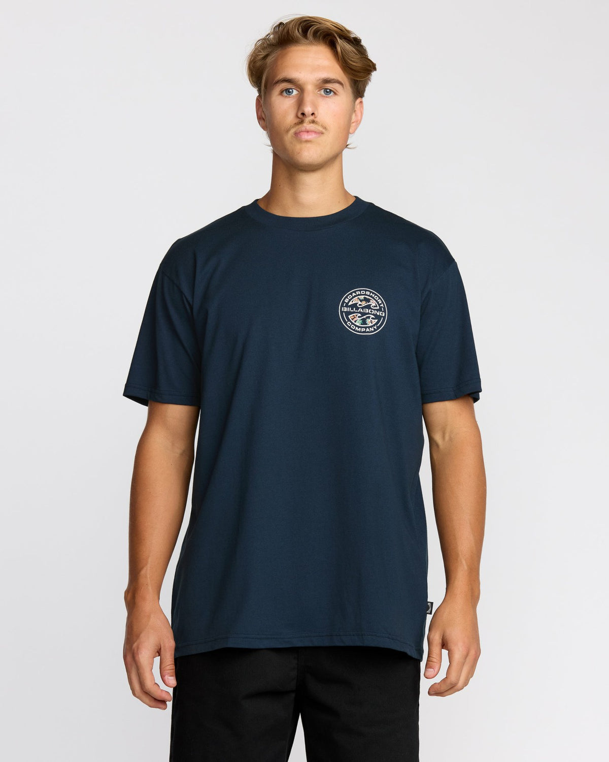 Hollow Premium Short Sleeve T-Shirt - Navy | Billabong