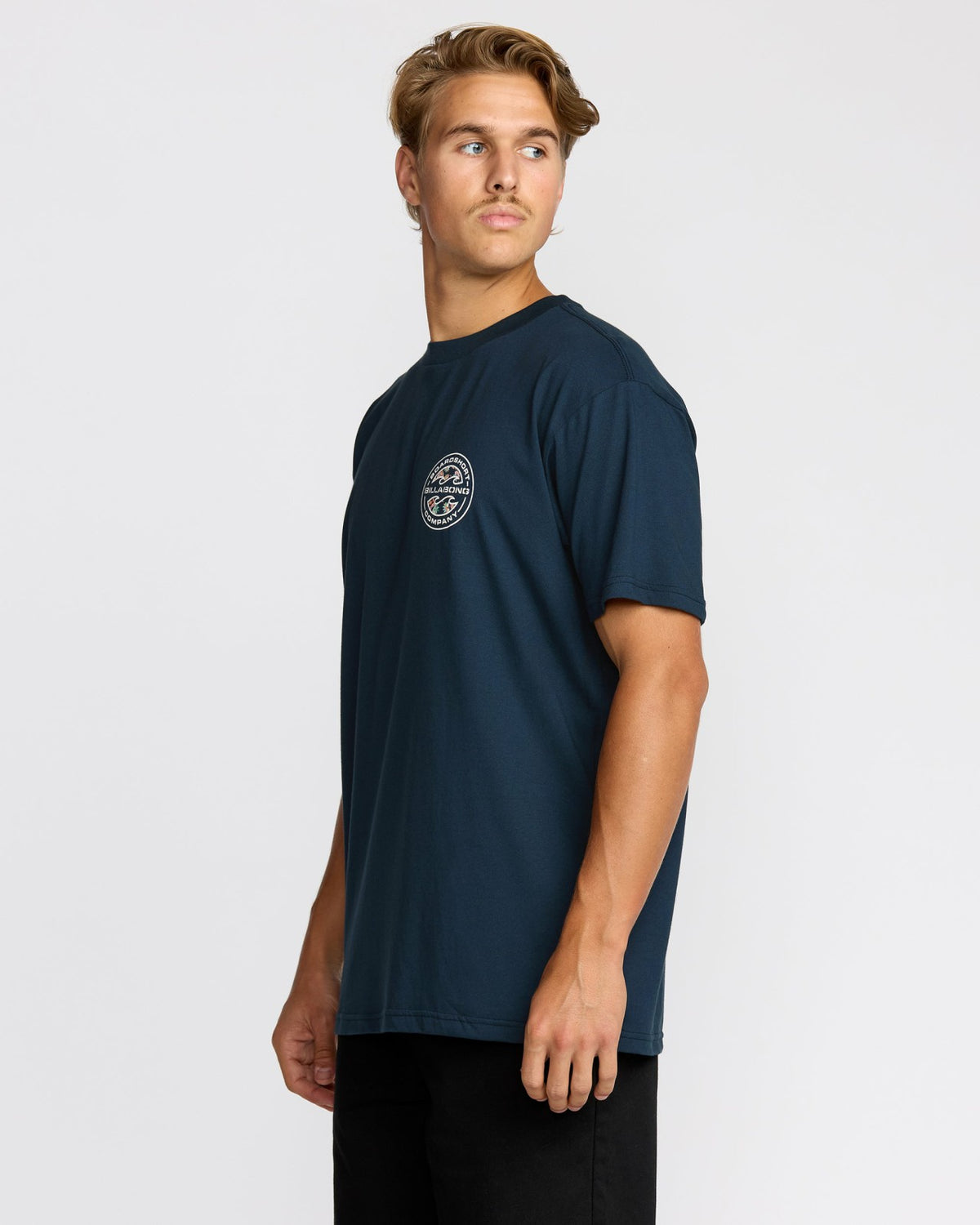 Hollow Premium Short Sleeve T-Shirt - Navy | Billabong