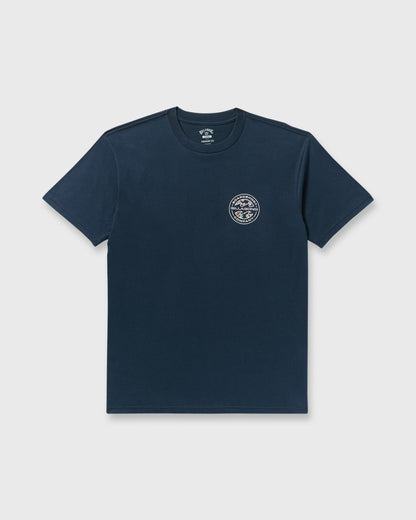 Hollow Premium Short Sleeve T-Shirt - Navy | Billabong
