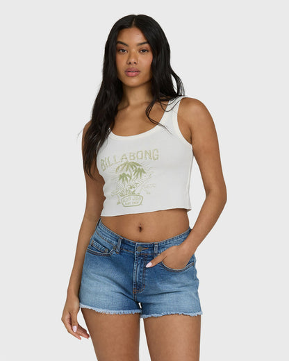 Hula Club Rj Tank Top - Salt Crystal | Billabong