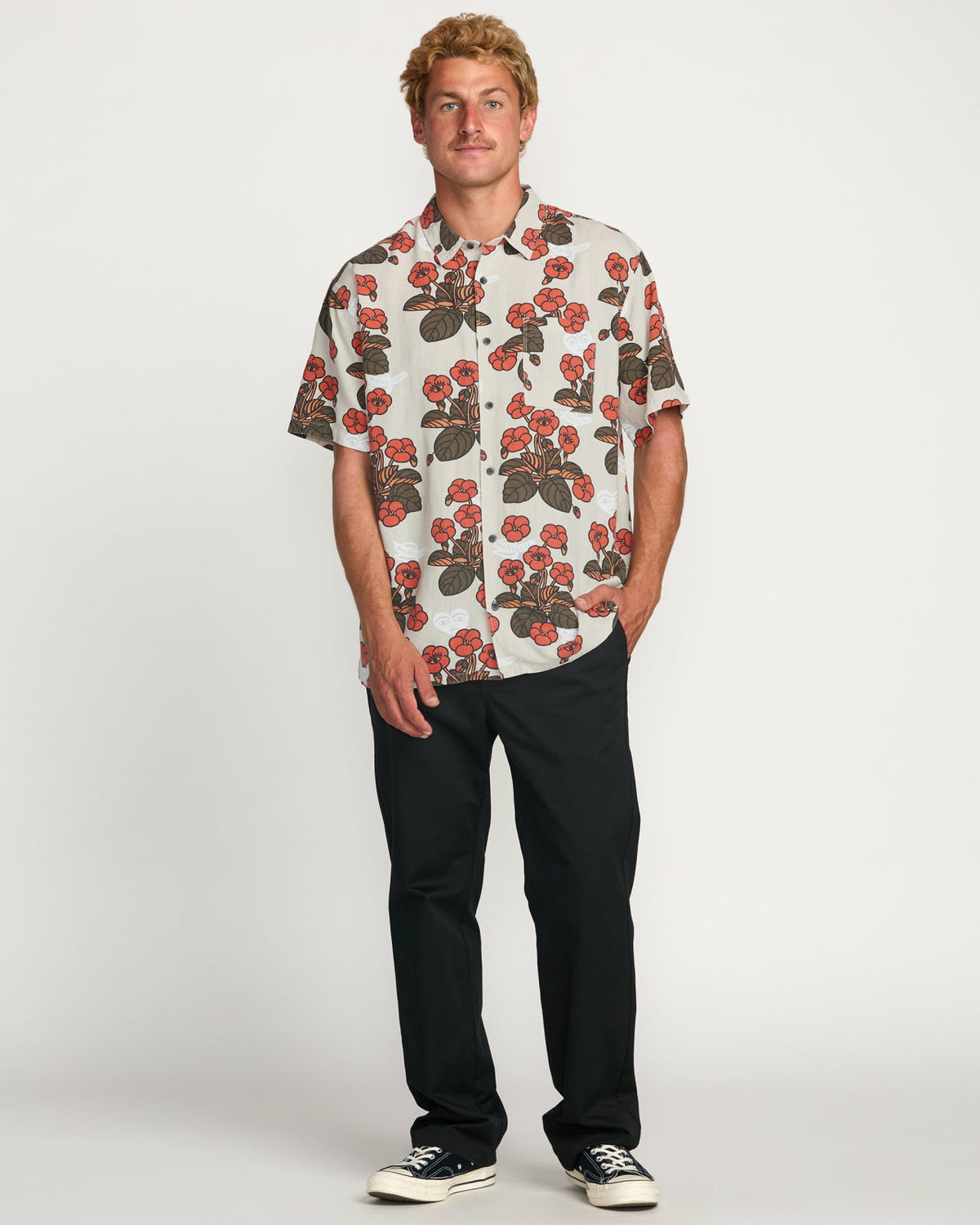 Billabong x Mami Wata Icons Short Sleeve Shirt - Stone | Billabong
