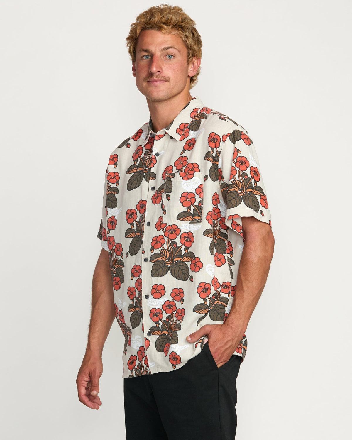 Billabong x Mami Wata Icons Short Sleeve Shirt - Stone | Billabong