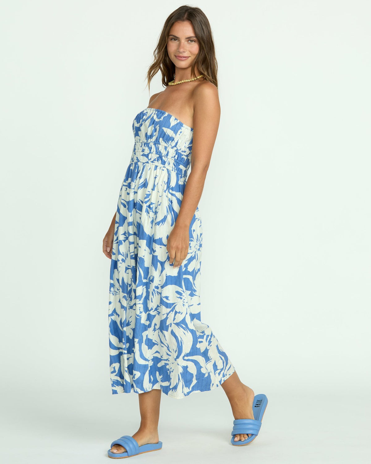 In The Sky Midi Dress - True Blue | Billabong