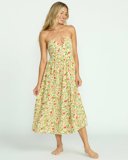 In Your Heart Midi Dress - Multi | Billabong