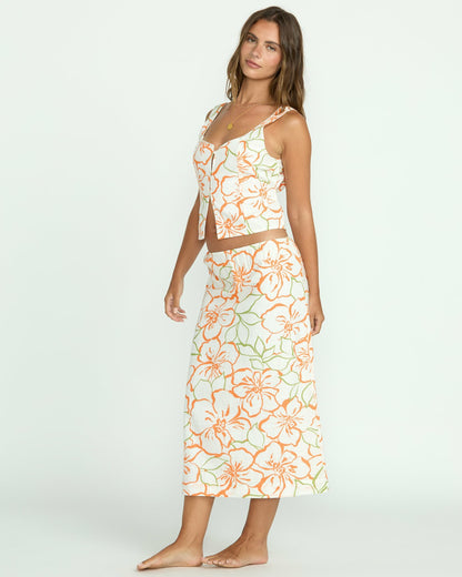 Keep It Simple Skirt - Salt Crystal | Billabong