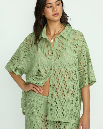 Largo Overshirt - Pistachio | Billabong