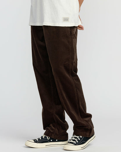 Larry Cord Garage Pants - Chocolate | Billabong