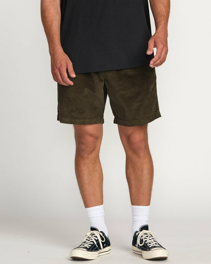 Larry Laybacks 19" Cord Shorts - Brown | Billabong