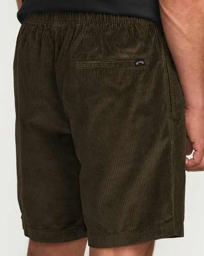 Larry Laybacks 19" Cord Shorts - Brown | Billabong