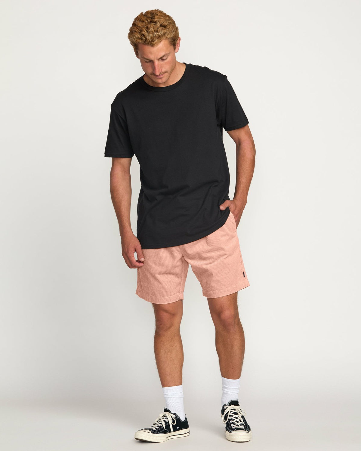 Larry Laybacks 19" Cord Shorts - Dusty Pink | Billabong