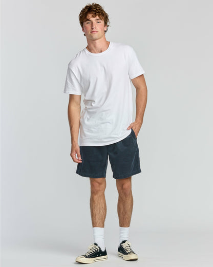 Larry Laybacks 19" Cord Shorts - Midnight Blue | Billabong