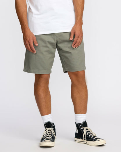 Larry Laybacks 19" Twill Shorts - Green Ash | Billabong
