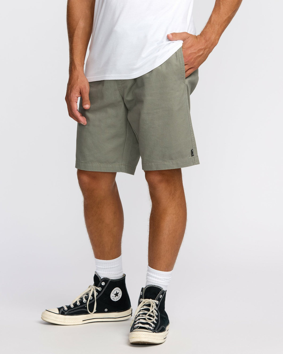 Larry Laybacks 19" Twill Shorts - Green Ash | Billabong