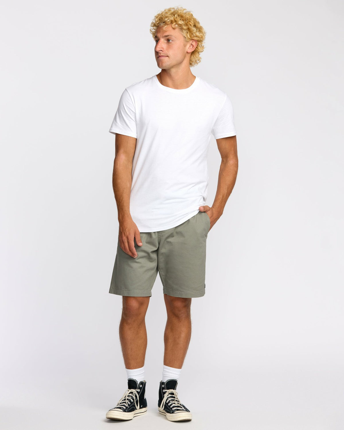 Larry Laybacks 19" Twill Shorts - Green Ash | Billabong