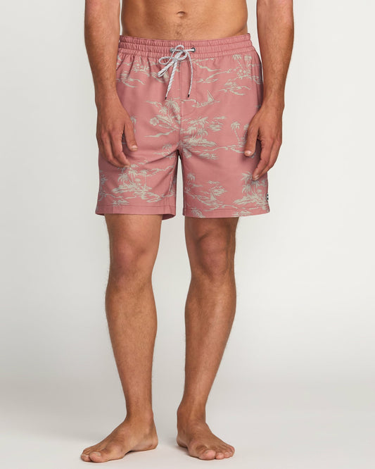 Lineup Laybacks 16" Trunks - Dusty Rose | Billabong