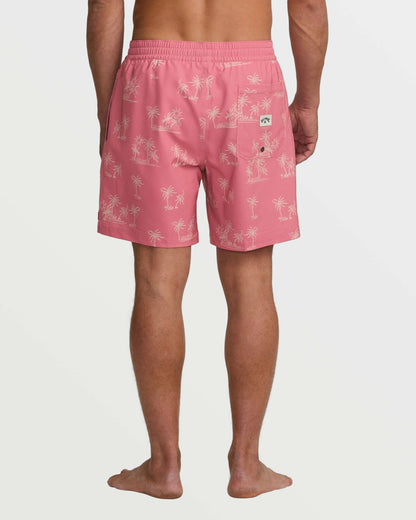 Lineup Laybacks 16" Trunks - Dusty Pink | Billabong